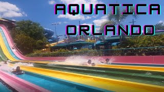 AQUATICA ORLANDO || WATERSLIDE POV