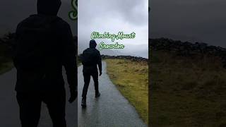 Climbing Mount Snowdon With My Love And A Pug!...And The Rain, Wind And Clouds!  #mountsnowdon #hike