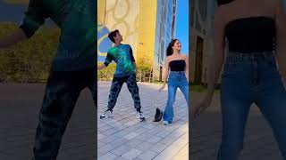 Jannat Zubair and her brother doing the Instagram trend of song  "Srivalli" Awesome siblings #shorts