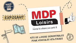 MDP Loisirs : kits de loisirs démontables pour véhicules utilitaires