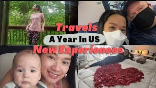 Mga ganap sa loob ng isang taon | Fil-Am Couple | buhay amerika | one year in US | pinay wife in US