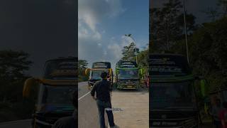 PERANG BASURI BUS AKA WISATA “ALFARIZI” x QQ TRANS “NABILLA” | JETBUS 5 x JETBUS 3 !!