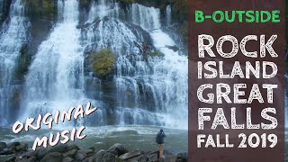 Rock Island Fishing // GREAT FALLS WATERFALL // Fall 2019 // ORIGINAL MUSIC