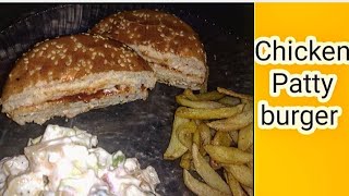 Recipe of Chicken Patty burger ||girly kitchen ||Creative Town