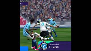 LIONEL MESSI Scores brilliant goals 🐐 | 100 Rated iconic messi | PES 2021Mobile |#Messi #Lionelmessi