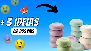 3 Ideias de Lembrancinhas com Sabonete |Dica Masculina|Fácil de vender @Juhlilas #diadospais