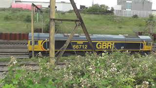 66712 On a Liner At Crewe 27 6 20