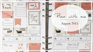 Plan with me! Filofax und Erin Condren Layout kombiniert