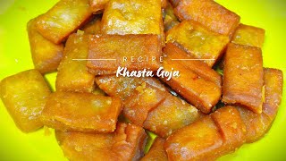 How to Make Khasta Goja - Crispy & Flaky Indian Sweet Recipe