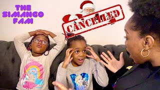 TELLING OUR KIDS THAT SANTA IS NOT REAL!!