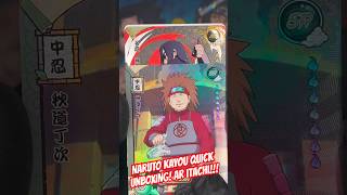 Naruto Kayou Unboxing! #naruto #narutoshippuden #narutokayou #anime #itachi #tcg #cards #shorts