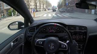 LOUD TCR TUNED 373HP drive through Amsterdam & Police pull over👮‍♂️