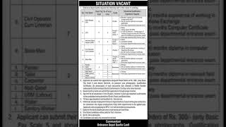 Pakistan Army Ordnance Depot Quetta Jobs 2023