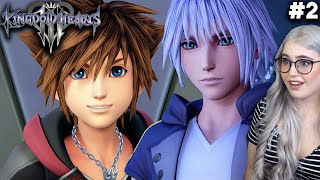 RIKU And MICKEY! My First Time Playing Kingdom Hearts 3 | Olympus | Full Playthrough