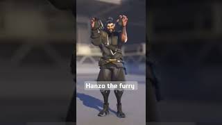 Hanzo is a FURRY?? #overwatch2 #OW2 #hanzo