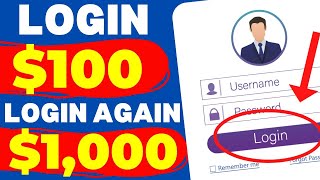 Login Daily and Earn $100 Every Time *EASY METHOD* | Make Money Online 2022