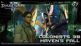 Starcraft 2 Wings of Liberty Mission 14B Colonist 3B - Haven's Fall