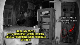 EXPERIMEN CCTV | KEMBALI TEREKAM CCTV BERHASIL MEMBUKTIKAN FENOMENA  MENAKUTKAN DI RUMAH KOSONG INI