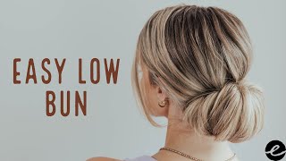 Sleek Low Bun Tutorial 2022