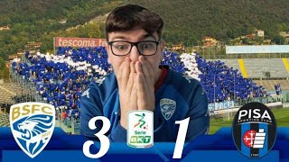 BRESCIA-PISA 3-1 SOLO APPLAUSI 👏 👏 👏