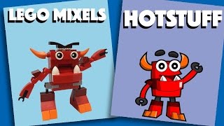 LEGO Mixels - Hotstuff - Stop Motion Build (How to Build)