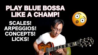 Jazz Guitar Improvisation Beginner Guide to Blue Bossa