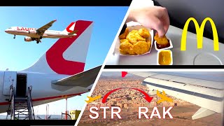 ✈︎ TRIP REPORT ✈︎McDonalds onboard Laudamotion ✈︎ 30€ to Marrakech (RAK)