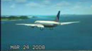 A Very Good FSX landing 777-200