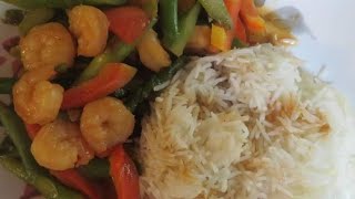 How to cook stir fry asparagus with shrimp