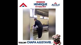 Chapa Ajustável Vulcan: Desempenho Superior para sua Cozinha! VCRG 24, 36 E 48