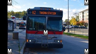 WMATA Metrobus Ride Aboard 2006 Orion 07 503 VII 🔷CNG #3001 (30 Footer) on Route K2 To Takoma sta