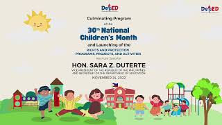 30th National Children's Month