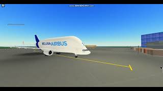 Roblox PTFS film I Airbus A350-900 delivery for Singador Airlines Beluga flight rp w/@ManSG262