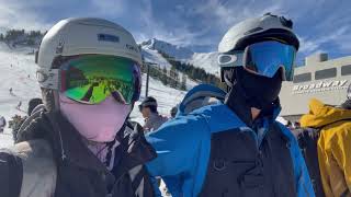 Ski Season First Day at Mammoth 2021 雪季开板