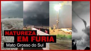 A  assustadora NATUREZA em FÚRIA  na região Centro-Oeste do Brasil