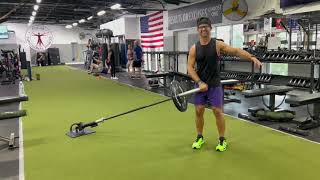 Landmine Shoulder Circuit