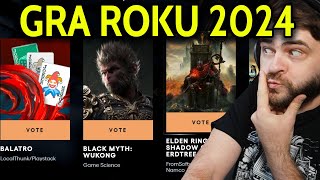 Oddaję głos na grę roku, nominacje do The Games Awards 2024