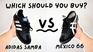 Adidas Samba Vs Onitsuka Tiger Mexico 66 | Retro Sneaker Showdown!