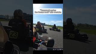 Bump Drafting in Karting Works Perfectly #automobile #karting #racing