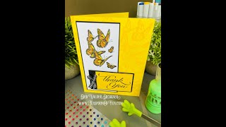 Flight of the NEW Butterfly Card Kit with Deb Valder