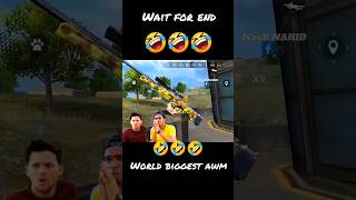 Free fire max world biggest awm my teammates wait for end #shorts #freefirecomedy  #freefirefunny