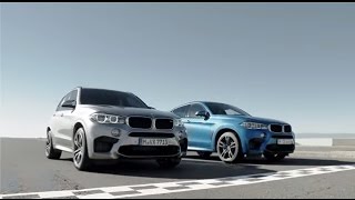 Новые BMW X5 M и BMW X6 M.