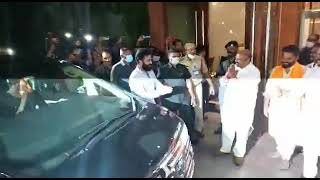 Jr.NTR Anna Reached @ Novotel,Hyd Airport To Home Minister Amit Shah