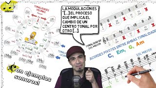 🎹La modulación diatónica, el acorde pivote, la tonalidad vecina y lejana, y su relación.🎶CAr10🎼