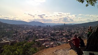 The Best View of Sarajevo (With Cat) - "Yellow Bastion", Bosnia & Herzegovina [4K]