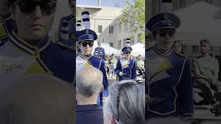 Davis Picnic Day, 4/20/24 - Aggie Band parade kickoff