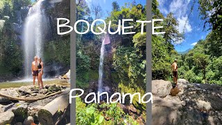 Vlog 50 - Backpacking Panama // BOQUETE (Lost Waterfalls)