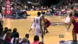 NBA Dunk of the Night: Deron Williams (6ft.3) HUGE One-Handed Dunk vs. Cavs