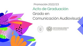 GRADUACIÓN COMUNICACIÓN AUDIOVISUAL