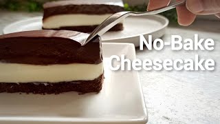 No-Bake Chocolate Cheesecake | Using Hung Curd | No gelatin